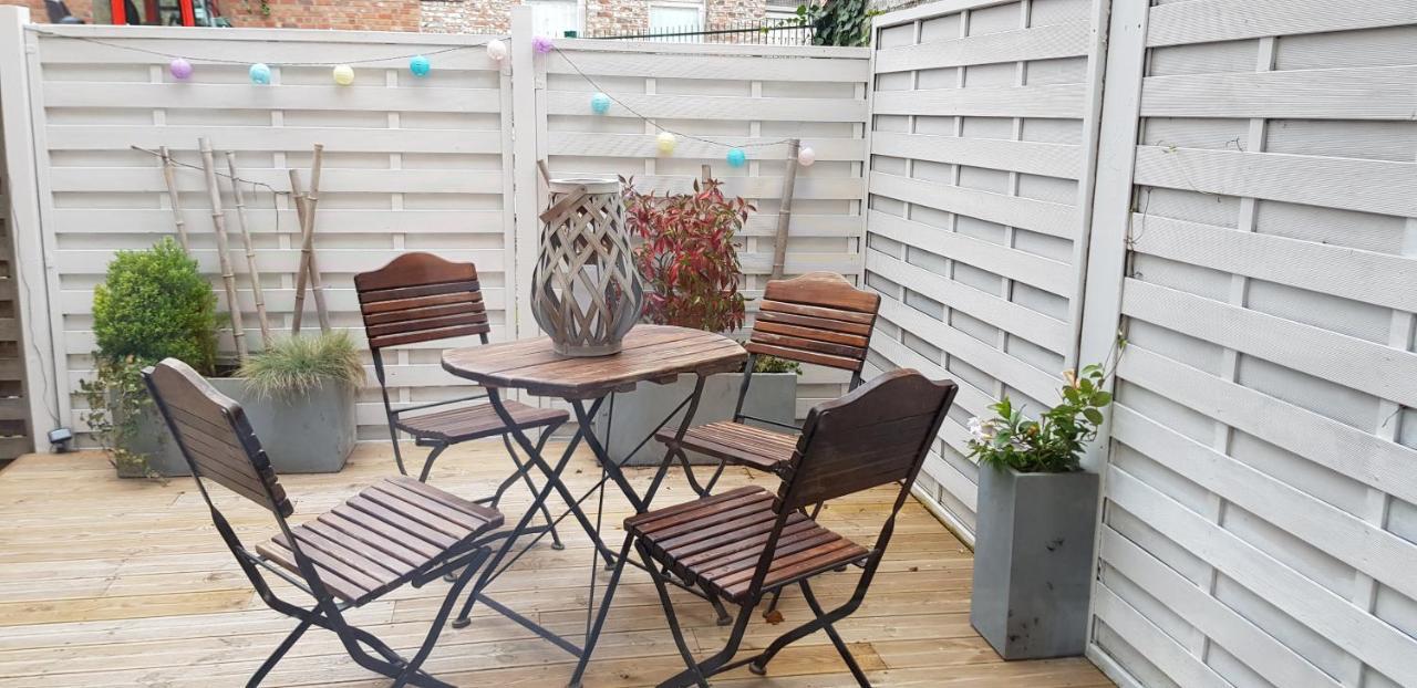 Appartement Avec Jardin Hyper Entre Valenciennes Luaran gambar